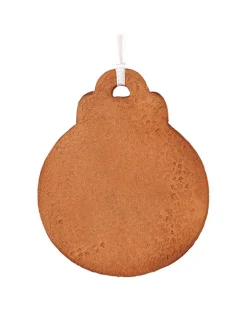 Clayre & Eef Weihnachtsschmuck<Baumschmuck in Hellbraun - (B)8 x (H)10 cm