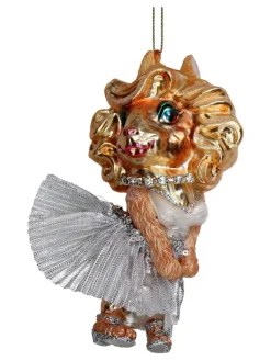 Kersten Weihnachtsschmuck<Baumschmuck "Lady Dog" in Gold - (H)13 cm