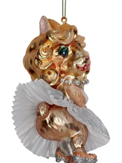 Kersten Weihnachtsschmuck<Baumschmuck "Lady Dog" in Gold - (H)13 cm