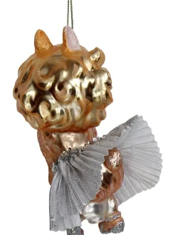 Kersten Weihnachtsschmuck<Baumschmuck "Lady Dog" in Gold - (H)13 cm
