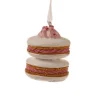 MARELIDA Weihnachtsschmuck<Baumschmuck Macaron Keks Anhänger in weiß