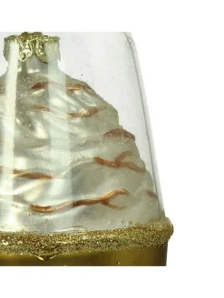 Kersten Weihnachtsschmuck<Baumschmuck "Milkshake" in Hellbraun - (H)13 cm