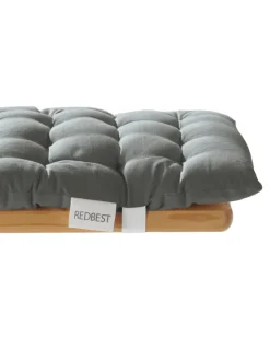 REDBEST Gartenmöbel<Baumwolle Bierbank-Auflage 2er-Pack Seattle in grau