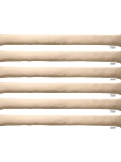 REDBEST Tür- & Zugluftstopper<Baumwolle Zugluftstopper 6er-Pack in beige