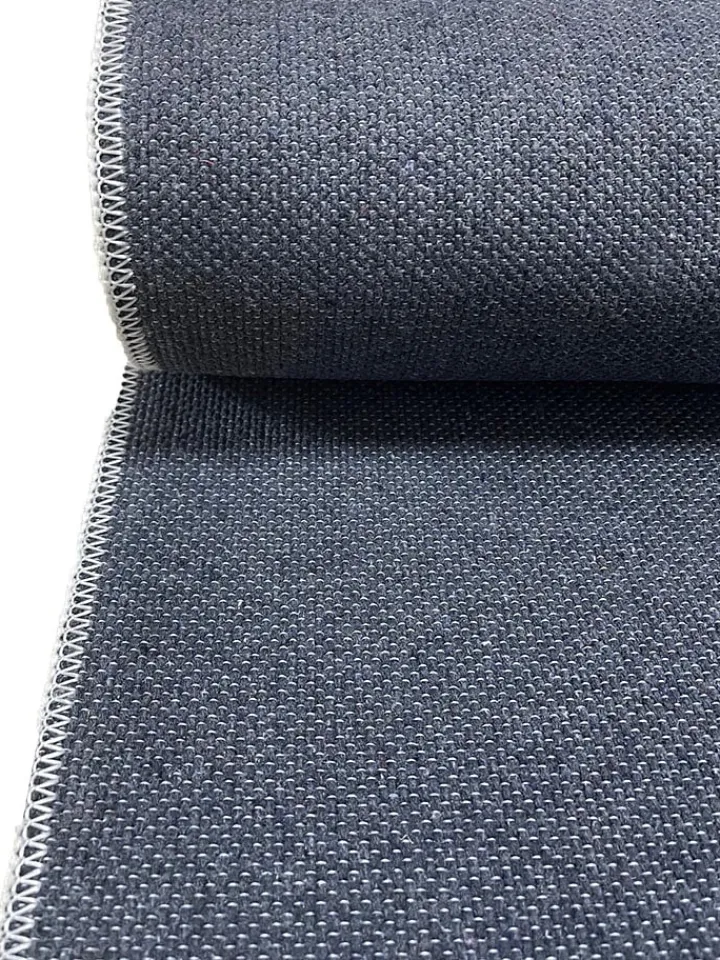 Conceptum Hypnose Teppiche & Fußmatten<Baumwoll-Teppich ''Flor De Colores'' in Grau/ Weiß