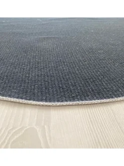 Conceptum Hypnose Teppiche & Fußmatten<Baumwoll-Teppich ''Woopamuk523'' in Beige/ Schwarz