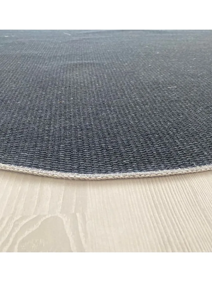 Conceptum Hypnose Teppiche & Fußmatten<Baumwoll-Teppich ''Woopamuk523'' in Beige/ Schwarz