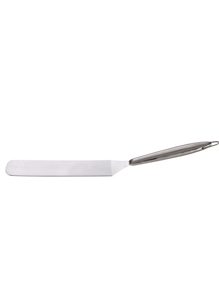 GAUMENKICK Grillen<BBQ Edelstahl Spatel 45cm in silber