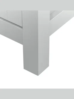 Beliani Regale & Schränke<Bücherregal CLIO in Grau/Silber/Braun - (W) 72 x (H) 180 x (L) 35 cm