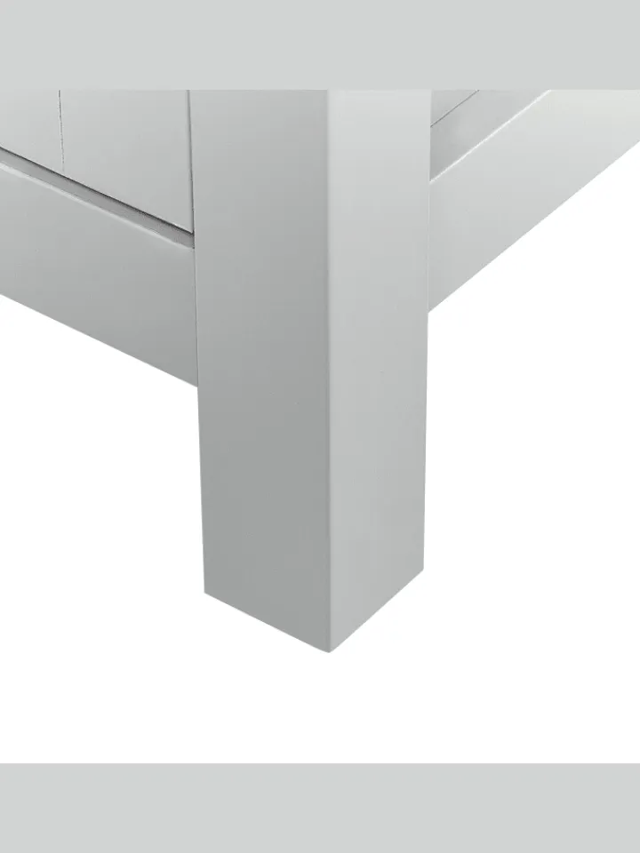 Beliani Regale & Schränke<Bücherregal CLIO in Grau/Silber/Braun - (W) 72 x (H) 180 x (L) 35 cm