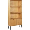 Beliani Regale & Schränke<Bücherregal TIMMINS in Braun - (W) 90 x (H) 190 x (L) 39 cm