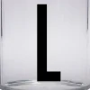 Design Letters Gedeckter Tisch<Becher "L" in Transparent - 220 ml