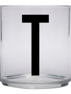 Design Letters Gedeckter Tisch<Becher "T" in Transparent - 220 ml