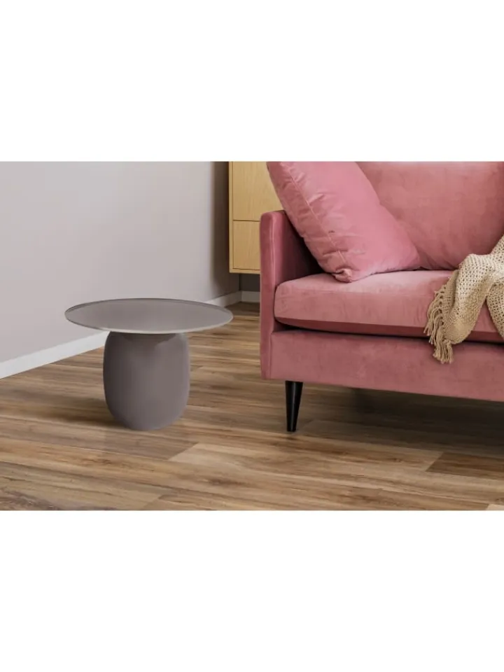 Kayoom Tische<Beistelltisch Art Deco in grau - silber