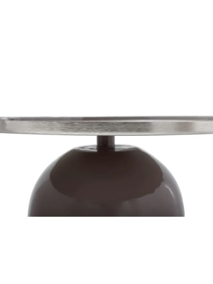 Kayoom Tische<Beistelltisch Art Deco in grau - silber