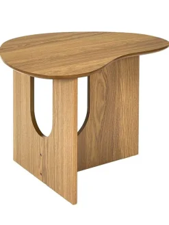 Rétro Chic Tische<Beistelltisch ''Calypso'' in Hellbraun - (B)60 x (H)42 x (T)48 cm