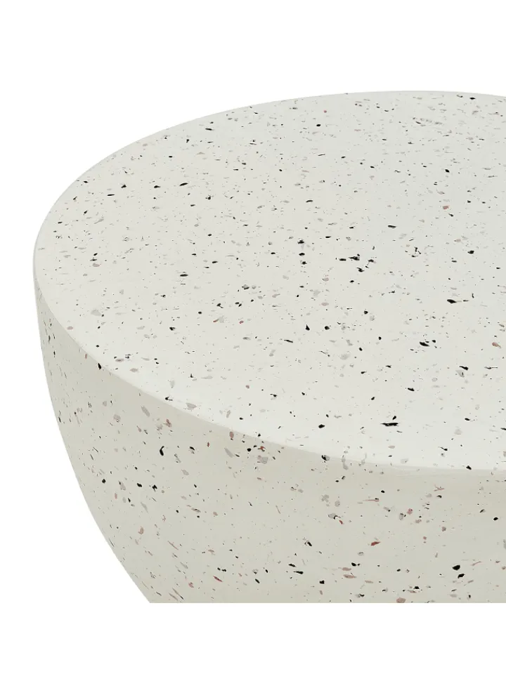 Beliani Tische<Beistelltisch CAORIA in Weiß - (W) 40 x (H) 46 x (L) 40 cm