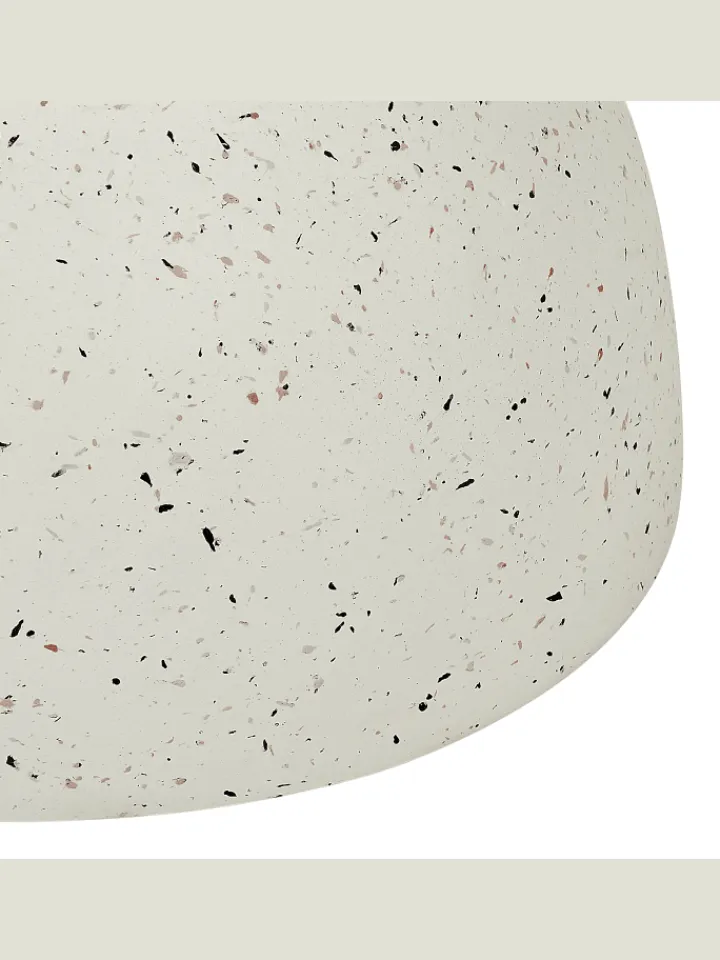 Beliani Tische<Beistelltisch CAORIA in Weiß - (W) 40 x (H) 46 x (L) 40 cm