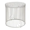 Bloomingville Tische<Beistelltisch "Cap" in Weiß - (H)50 x Ø 20 cm