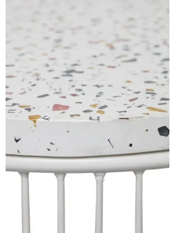 Bloomingville Tische<Beistelltisch "Cap" in Weiß - (H)50 x Ø 20 cm