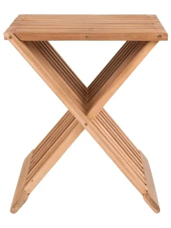 House Nordic Tische<Beistelltisch "Erto" in Hellbraun - (B)40 x (H)45 x (T)35 cm