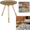 Ethnical Life Tische<Beistelltisch in Gold - (H)42 x Ø 40 cm