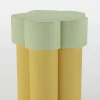 Potiron Paris Tische<Beistelltisch "Magnolia" in Gelb/ Mint - (H)49 x Ø 39 cm