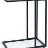 Bizzotto Tische<Beistelltisch ''Niklas'' in Schwarz - (B)48 x (H)60 x (T)30 cm