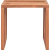 House Nordic Tische<Beistelltisch "Pego" in Hellbraun - (B)40 x (H)40 x (T)40 cm
