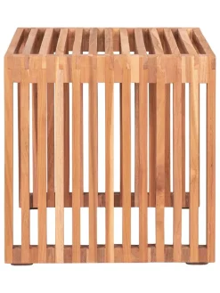 House Nordic Tische<Beistelltisch "Pego" in Hellbraun - (B)40 x (H)40 x (T)40 cm