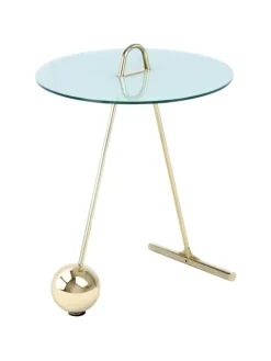 Kayoom Tische<Beistelltisch Pendulum in gold - weiß