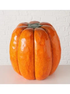 Boltze Tische<Beistelltisch "Pumpkin" in Orange - (H)42 x Ø 40 cm