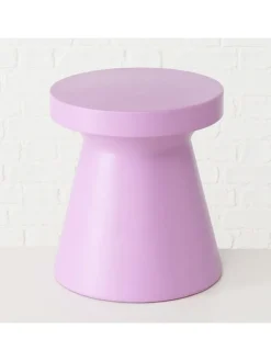 Boltze Tische<Beistelltisch ''Salvatore'' in Rosa - (H)39,5 x Ø 35 cm