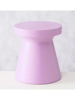 Boltze Tische<Beistelltisch ''Salvatore'' in Rosa - (H)39,5 x Ø 35 cm