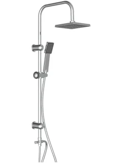 Schütte Badarmaturen<Überkopf-Brauseset ''Easy Energy'' in Chrom