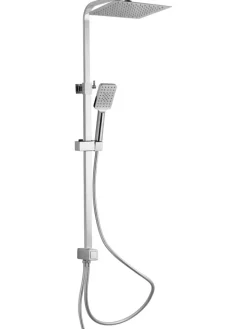 Schütte Badaccessoires<Überkopfbrauseset "Silver Rain" in Chrom
