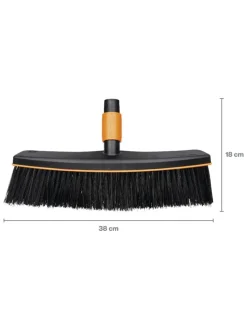 Fiskars Gartendekoration<Besenkopf in Schwarz