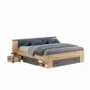 ebuy24 Betten & Matratzen<Bett Follow Eiche 230 x 203 cm