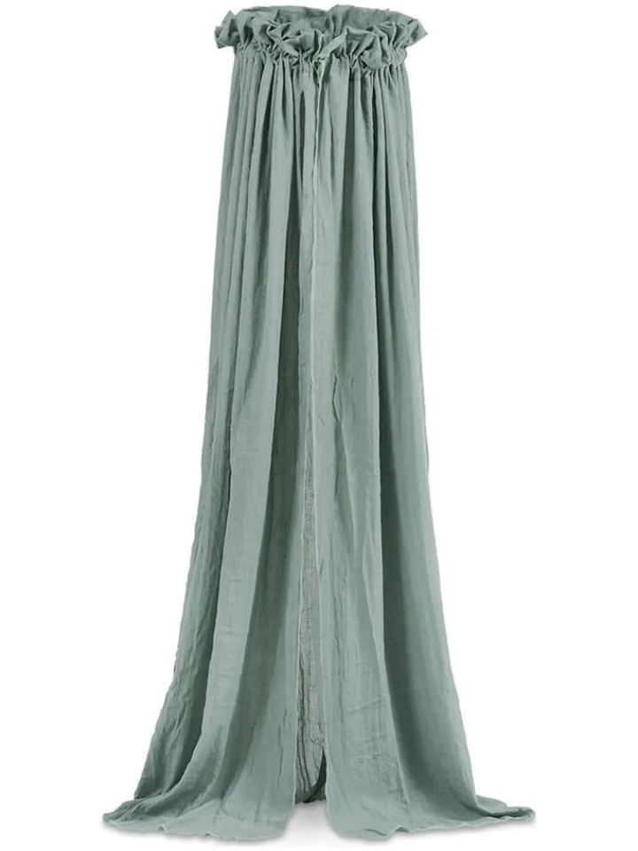 Jollein Kindermöbel<Betthimmel ''Vintage'' in Grün - (L)155 cm