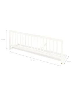 Pinolino Weitere Haushaltshelfer|Babymöbel<Bettschutzgitter "Comfort" in Mint - (L)115 x (B)32 x (H)40 cm
