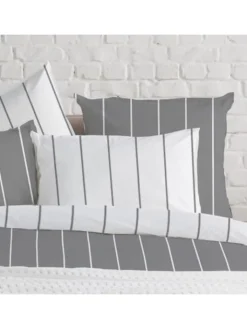 Traumschlaf Bettwäsche & Bettwaren<Bettwäsche Fine Stripes in grau