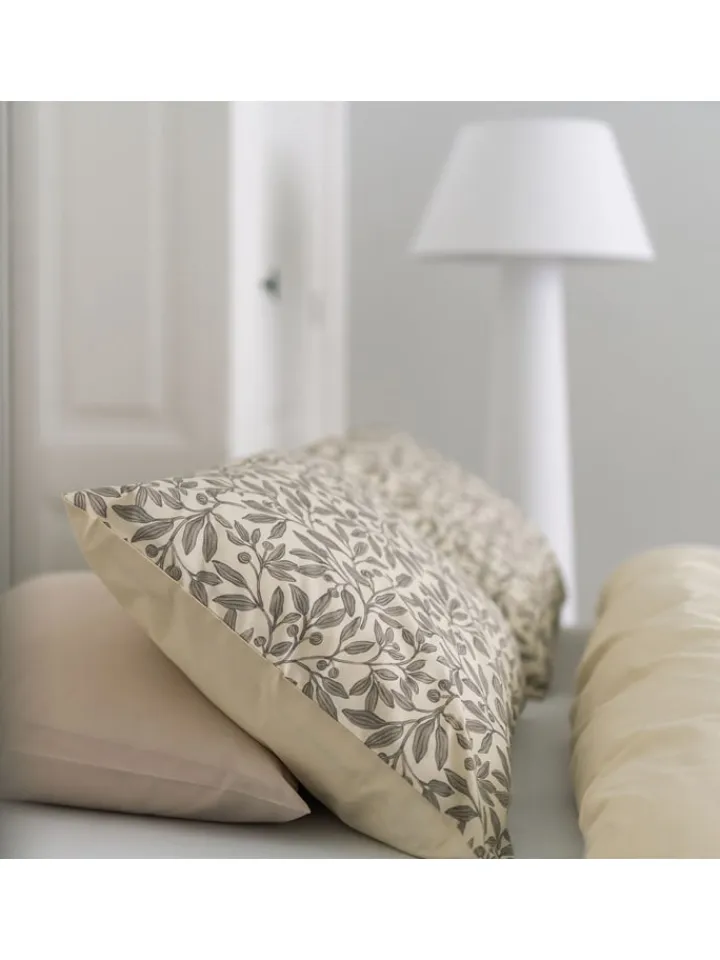 Walra Bettwäsche & Bettwaren<Bettwäsche-Set "Leaf Whispers" in Khaki/ Creme