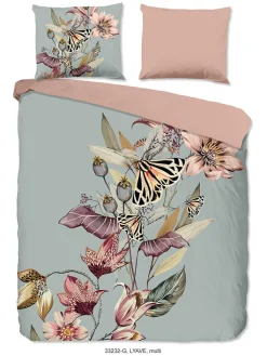 Good Morning Bettwäsche & Bettwaren<Bettwäsche-Set "Lyave" in Mint/ Rosa
