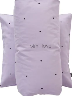 Design Letters Kindermöbel<Bettwäsche-Set "Mini Favourite" in Lila - (L)100 x (B)70 cm