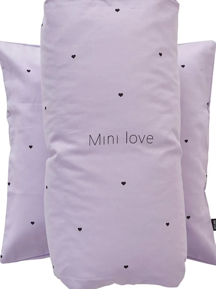 Design Letters Kindermöbel<Bettwäsche-Set "Mini Favourite" in Lila - (L)100 x (B)70 cm