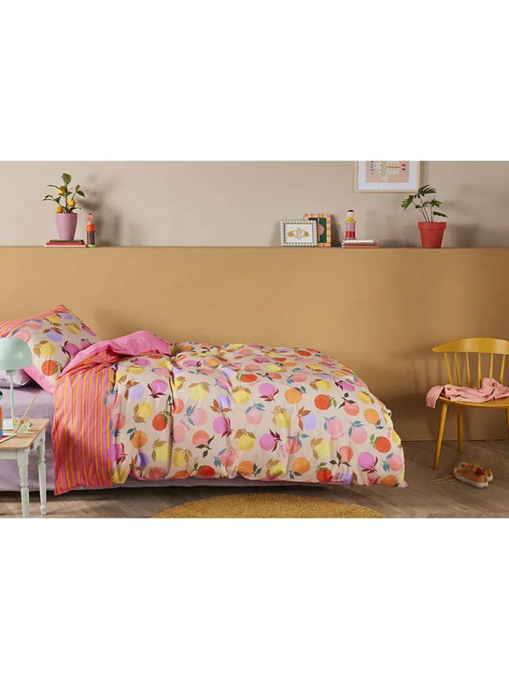 Oilily Kindermöbel|Bettwäsche & Bettwaren<Bettwäsche-Set "Vitamin" in Creme/ Bunt