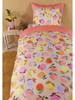 Oilily Kindermöbel|Bettwäsche & Bettwaren<Bettwäsche-Set "Vitamin" in Creme/ Bunt