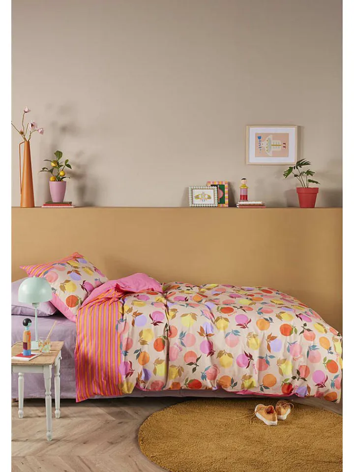 Oilily Kindermöbel|Bettwäsche & Bettwaren<Bettwäsche-Set "Vitamin" in Creme/ Bunt