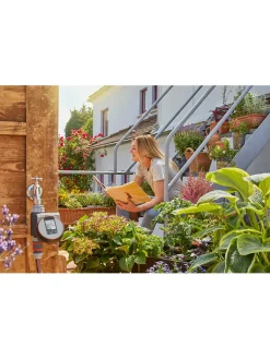 Gardena Gartendekoration<Bewässerungssteuerung "Flex" in Schwarz
