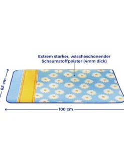 Wenko Weitere Haushaltshelfer<Bügeldecke "Maximex" in Hellblau - (L)100 x (B)65 cm